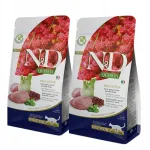 FARMINA N&D QUINOA DIGESTION kassitoit lambaliha ja apteegitilliga, 2 x 1,5 kg