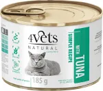 4VETS niiske kassitoit tuunikalaga, 185 g