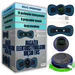 Kaela ja k&otilde;hu lihaste elektrostimulator MASSAGER EMS, 8 režiimi, 19 taset, mudel RWA