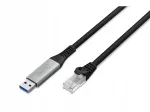 Adapter / USB-A kuni RJ45 v&otilde;rgukaart, 1Gbps, 5m, Digitus AK-300600-050-S