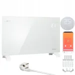 Klaasist elektriline konvektor programmeeritava taimeri ja WiFi-ga, 2500 W