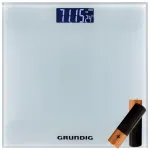 Elektroonilised vannitoa kaalud Grundig, 180 kg, LCD, klaasist, patareidega