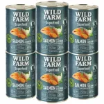Teraviljavaba koeratoit WILD FARM Superfood Salmon, l&otilde;he, 6 x 400 g
