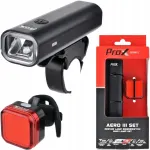 Jalgratta tuled ProX Aero III SET 400 lm USB alumiinium