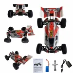 Puldiga juhitav auto 4x4, 1:14, punane, kuni 55 km/h