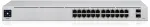 Ubiquiti UniFi USW-24-POE kommuter, 24x RJ45 (1 Gb/s), 16x PoE+, 2x SFP