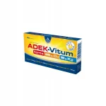 Toidulisand ADEK-Vitum Forte, 60 kapslit