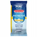 Antibakteriaalsed niisked salvr&auml;tikud Pure Fresh PROTECTOR, 15 tk.