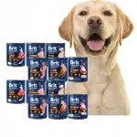 Koeratoit BRIT PREMIUM BY NATURE, 12 x 800 g, erinevad maitsed
