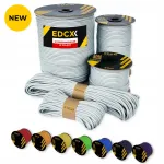 Paracord k&ouml;is 4 mm, 30 m, valge, valmistatud Poolas