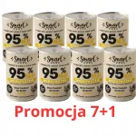 Smart Nature Pure Turkey koeratoit, 95% kalkuniliha, monoproteiin, 7+1 pakend