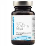 Toidulisand Acetyl L carnitine 500mg, 60 kapslit