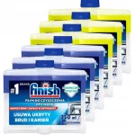 N&otilde;udepesumasina puhastusvahendite komplekt Finish, sidrunimaitseline ja tavaline, 6 x 250 ml