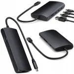 Mitmeotstarbeline SATECHI USB-C adapter HDMI, 4 USB-A, SD UHS-II ja Ethernet-pistikute jaoks