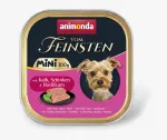 Koeratoit Animonda Vom Feinsten MINI vasikaliha, sink, basiilik 100g