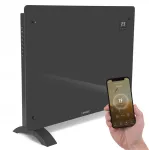 Elektriline klaasplaatidega k&uuml;tekeha, 1500 W, hall, WiFi