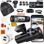 VANTRUE N4 PRO S videoregistraator, 3 kaamerat, 4K/FHD/2.5K, tarvikud
