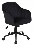 Kontoritool Furnitex FB1-FX, samet, must