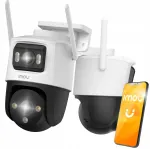 V&auml;lis-IP-kaamera IMOU CRUISER DUAL, 10MP (2x5MP), Wi-Fi 6, PTZ, p&ouml;&ouml;ratav