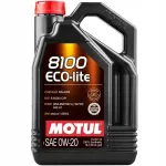 Mootori&otilde;li Motul 8100 Eco-lite 0W-20, 5 l