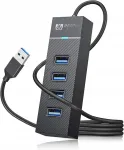 4-portiline USB 3.0 hub 100 cm kaabliga, 5 Gb/s