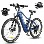 Samebike XD26-II maastikuline elektrijalgratas, 750W, 14Ah, 40 km/h, kuni 110 km, 26" x 2,4"