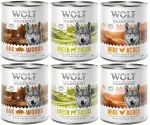 Koerakonservid WOLF OF WILDERNESS, lihavalik, 6 x 800 g, JAG/KUR/DZI