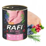 RAFI kuivkoeratoit kalkunilihaga, 800 g