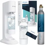 Vees&uuml;sindaja Spinel Soda BubbleON White, 1 l pudel kassettiga