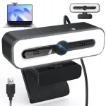Arvuti veebikaamera 30 FPS, integreeritud LED-lambiga, Plug and Play
