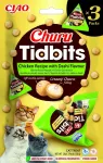Inaba Churu Tidbits kanaga ja dashiga kassidele m&otilde;eldud maius, 3 x 12 g