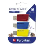 USB m&auml;lupulk Verbatim 16GB, USB 3.2 Gen1, Store n Click