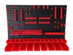 T&ouml;&ouml;riistade hoidla tahvel 1152x780 mm 23 kastiga ja konksudega