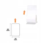 Kleebised NIIMBOT, valged, 45x60 mm, 125 tk, sobivad B1, B21/B21 Pro, B3S mudelitele