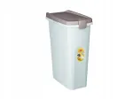 Koera toidukonteiner ZOLUX, 40 l, valge/heledalt pruun, 45x27x61 cm