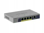 V&otilde;rgu l&uuml;liti NETGEAR, 5 Gigabit Ethernet porti, PoE+-ga