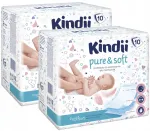 KINDII PURE&SOFT &uuml;hekordsed salvr&auml;tikud, 10 tk, 2 pakki
