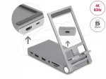 Delock 88199 dokipunkt tahvelarvutitele ja s&uuml;learvutitele, 4K HDMI, USB, hoidjaga