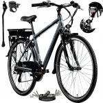 Meeste elektriline jalgratas 28" 250W Shimano, 468 Wh, amortisatsioon, alumiinium