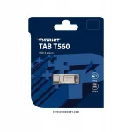 USB m&auml;lupulk Patriot TAB T560, 64GB, USB 3.2, USB-A + USB-C, h&otilde;bedane