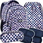 T&uuml;drukute koolikott BackUP 26 L HAMSTERS CHESSBOARD