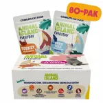 ANIMAL ISLAND m&auml;rg kassitoit kalkuniliha ja valge kalaga puljongis 80x85g