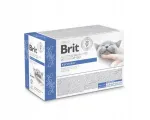Veterinaarne kassitoit Brit Recovery, 12 x 85 g, fil&eacute;t&uuml;kid kastmes, kotid