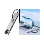 Adapter USB-C USB, SD, LAN, HDMI 4K pistikute ja 8-&uuml;hes hubiga