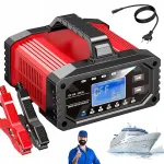 Akulaadija LIFEPO4 GEL, 12V/24V, 15A/5A, 10-etapiline, veoautodele
