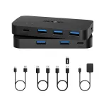 USB l&uuml;liti Benfei, 3x USB A 3.0 ja 1x USB C 3.0