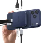 USB-C 6-in-1 magnetiline dokijaam M.2 SSD, 4K HDMI ja 100W PD-ga