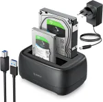 USB 3.0 &uuml;hendusjaam SATA 2.5"/3.5" ja SSD ketastele kuni 18 TB