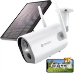 YESKAMO juhtmevaba WiFi kaamera p&auml;ikeseenergiaga, 1080P