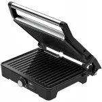 Elektriline grill AENO EG2, kokkupandav, h&otilde;bedane/hall, 2000 W